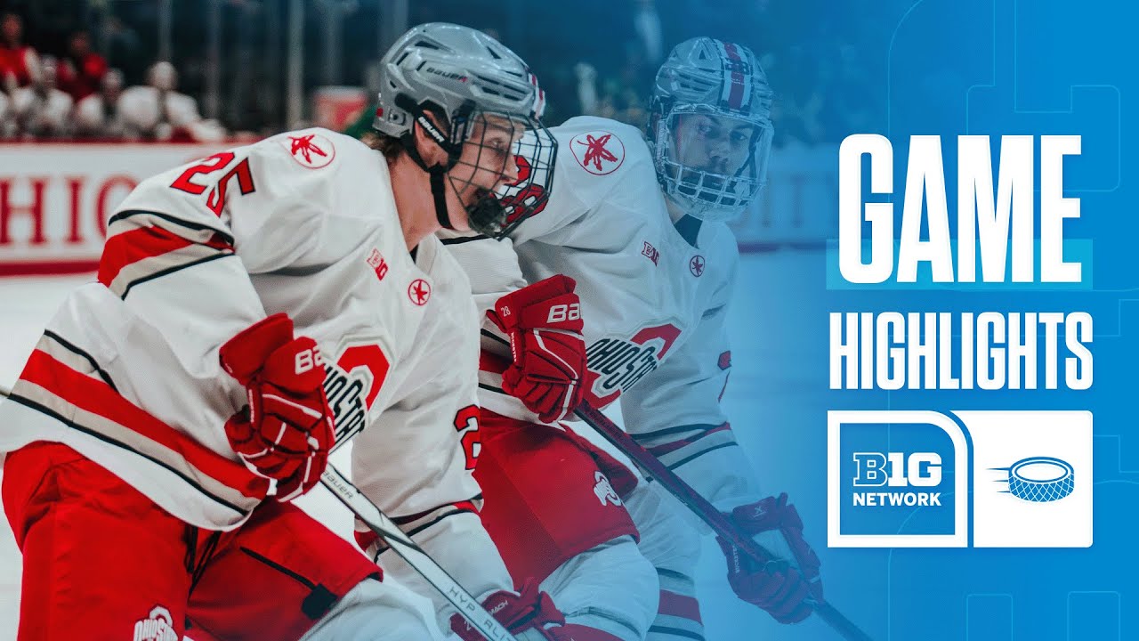 Sacred Heart vs. Ohio State | Highlights | Big Ten Hockey | 10/24/25