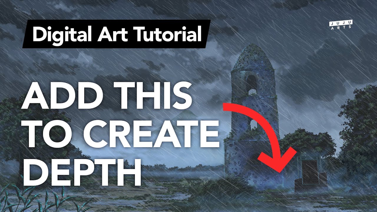 Art Fundamentals Tutorial | Creating Depth in your Drawing [PART 1]