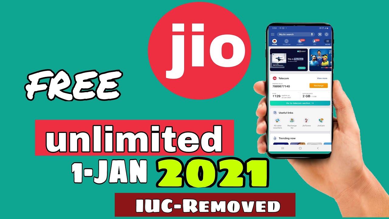 Jio Free Call On All Network | Jio New Offer 2021| Jio IUC Shut Down | Free Calls All Network 🔥🔥🔥
