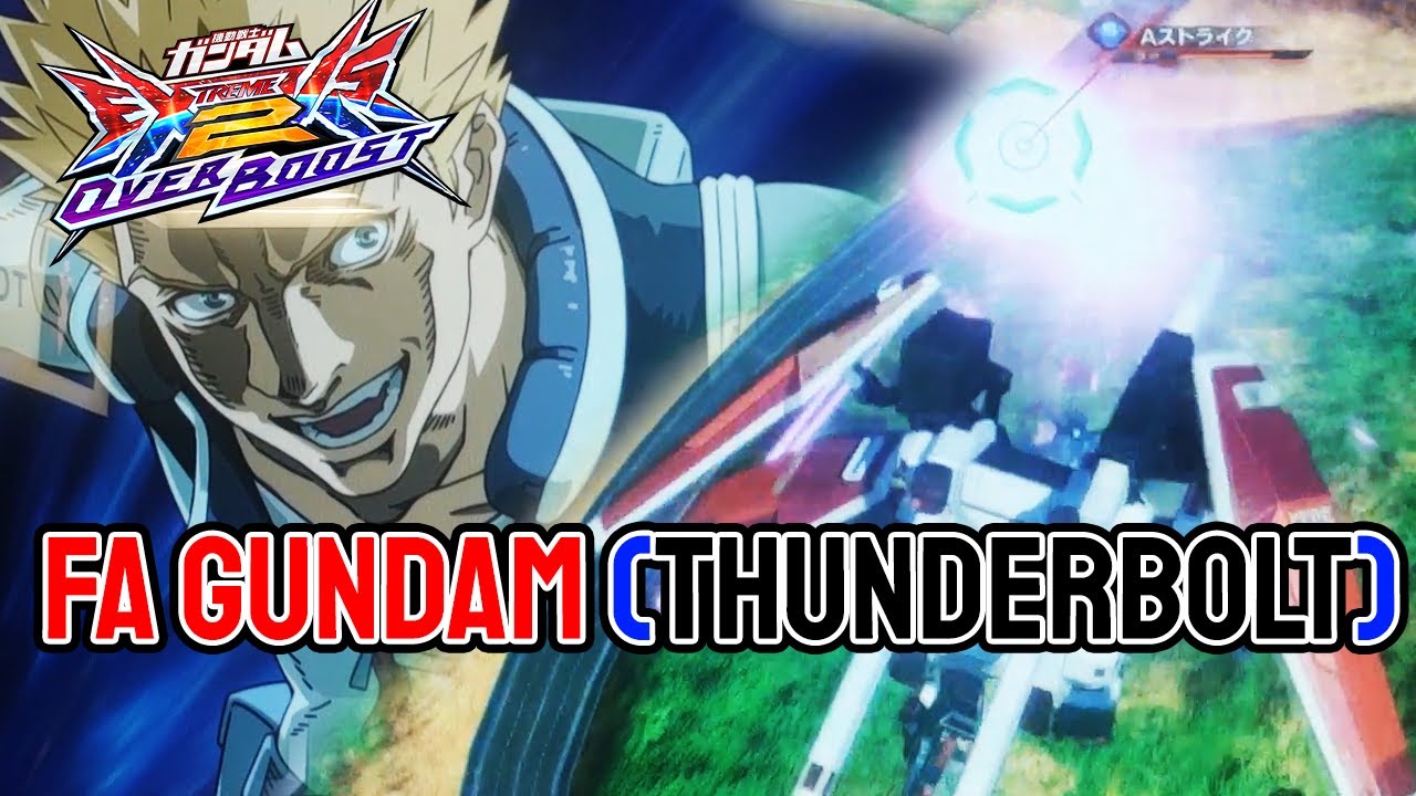 EXVS2.OB | FA Gundam (Thunderbolt) and his NEW Snipe Shot  - Phone Cam Edition