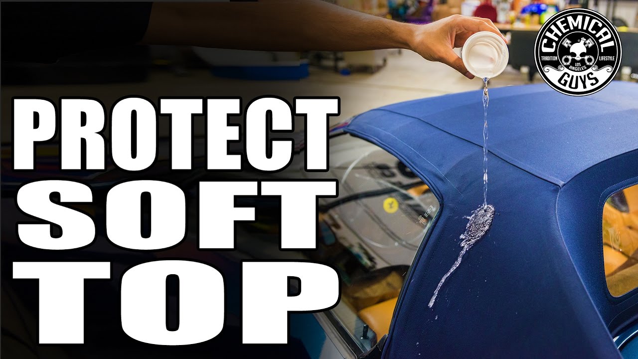 How To Clean And Protect Soft Tops - Ferrari F355 Spider - Chemical Guys Car Care