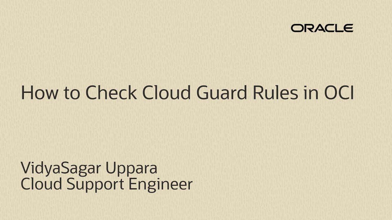 Как проверить правила Cloud Guard в OCI