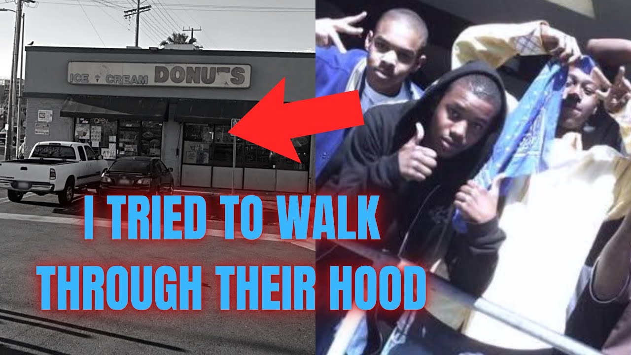 I ALMOST GOT JUMPED WALKING THROUGH ROLLIN 30 HARLEM CRIPS HOOD IN SOUTH CENTRAL LA