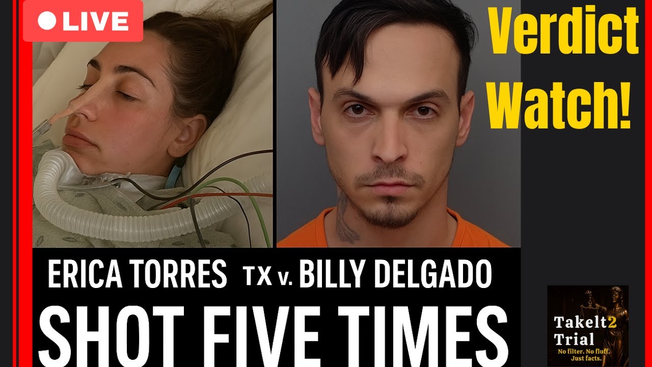 LIVE: Shot 5 Times: Erica Takes the Stand | Billy Delgado Trial Day 3 🔥”