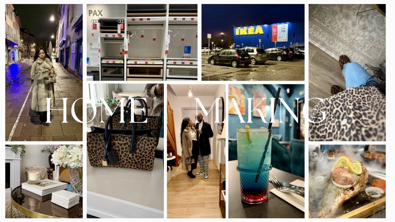 🏠HOMEMAKING: NEW ORGANISATION, 👗IKEA DRESSING PAX, ❤️🎊BIRTHDAY DATE NIGHT, 🍽️RESTO EN COUPLE👩🏾‍❤️‍👨🏾