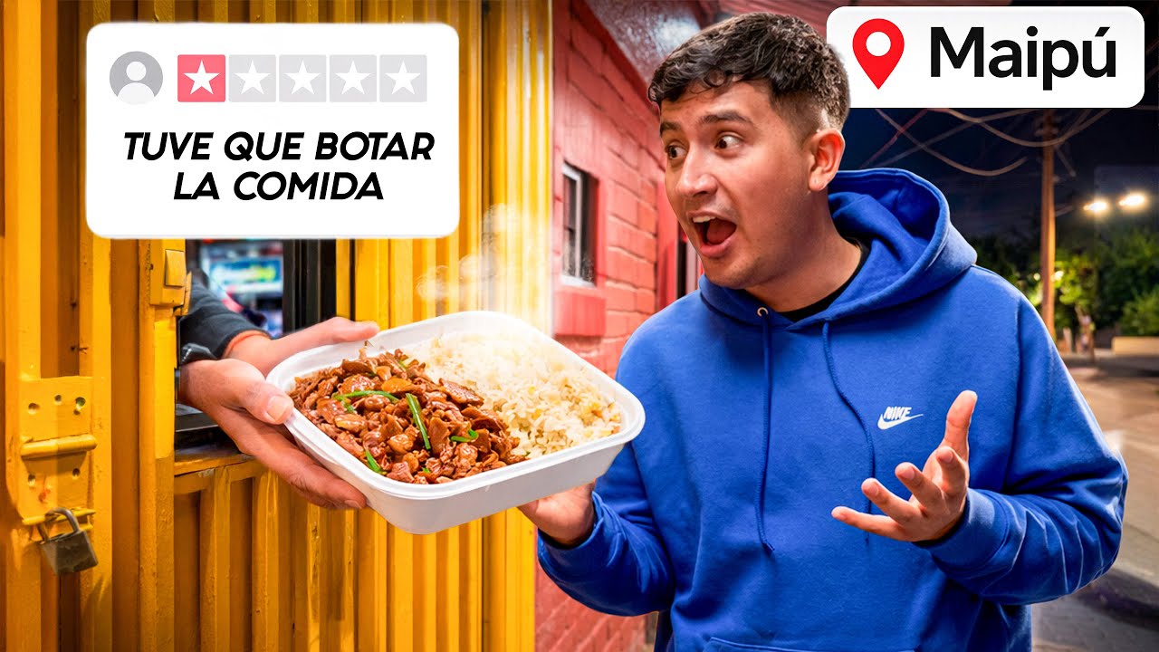 PROBÉ RESTAURANTES CHINOS con LAS PEORES CALIFICACIONES