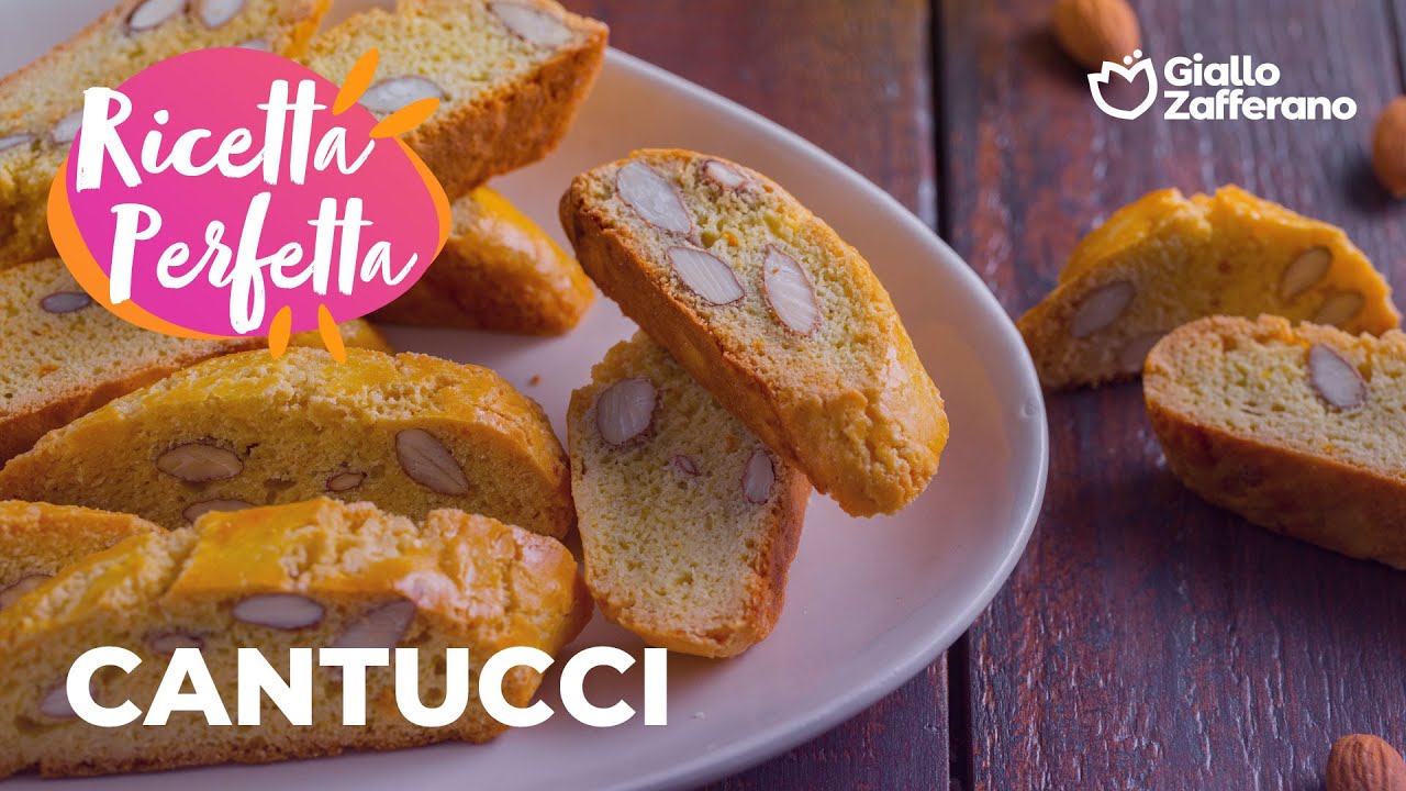CANTUCCI - la RICETTA ORIGINALE dei BISCOTTI TIPICI TOSCANI😋😍
