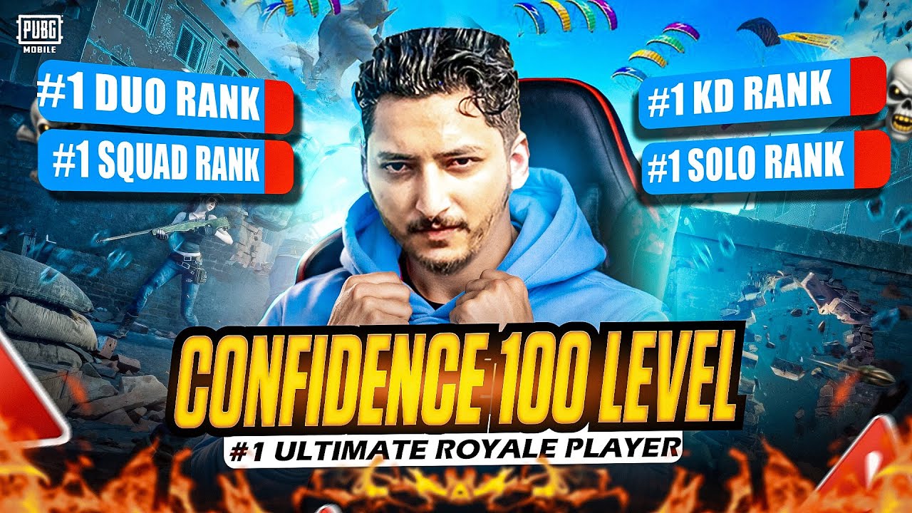 Confidence Level 100 😎| All #1 Titles In Ultimate Royale | Pubg Mobile | How Brand