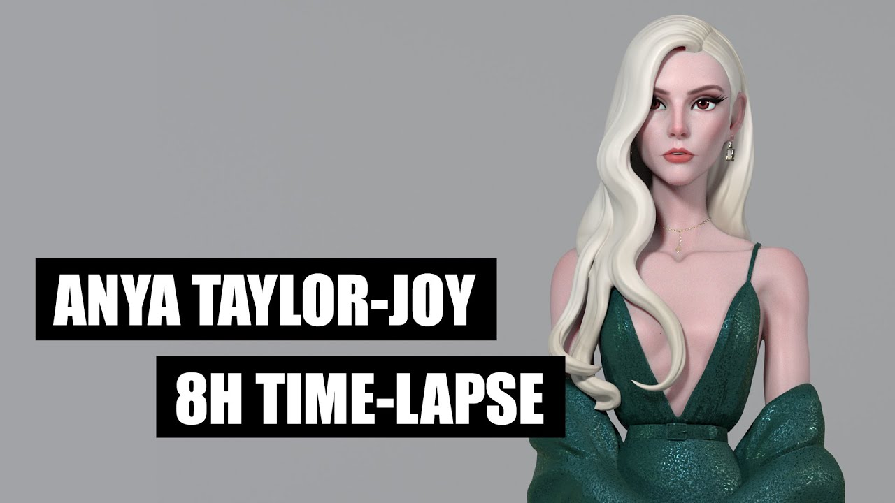 Anya Taylor-Joy 2021 Golden Globe look