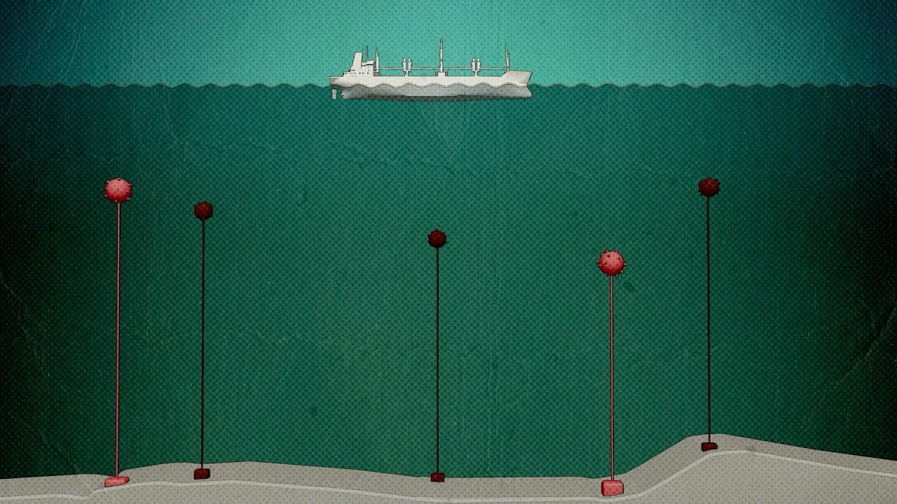 Sea mines | AFP