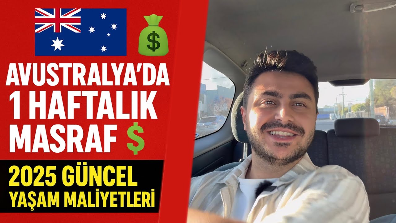 Avustralya’da Yaşam Maliyeti 2025 - 1 Haftada Ne Kadar Harciyorum #AvustralyaMasraflar #SydneyYaşam