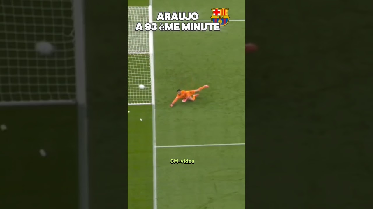 Araujo &agrave; 93 &egrave;me minute #Bar&ccedil;aMood #Bar&ccedil;aYaFaitFort #FootCIV #TikTokFootC #TeamBar&ccedil;a225 #FootAfrique