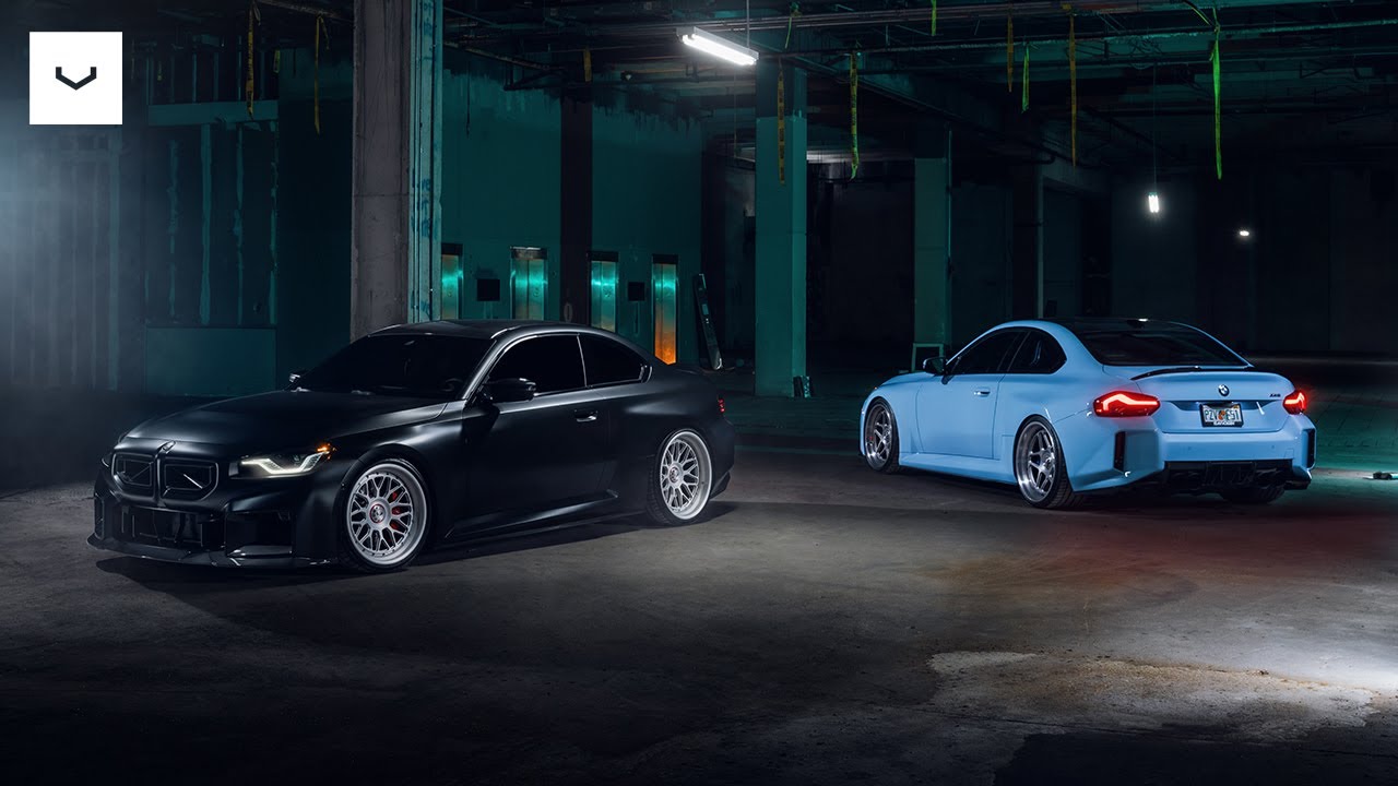 Two BMW M2s, Perfected: Vossen&rsquo;s In-House Duo Dialed In