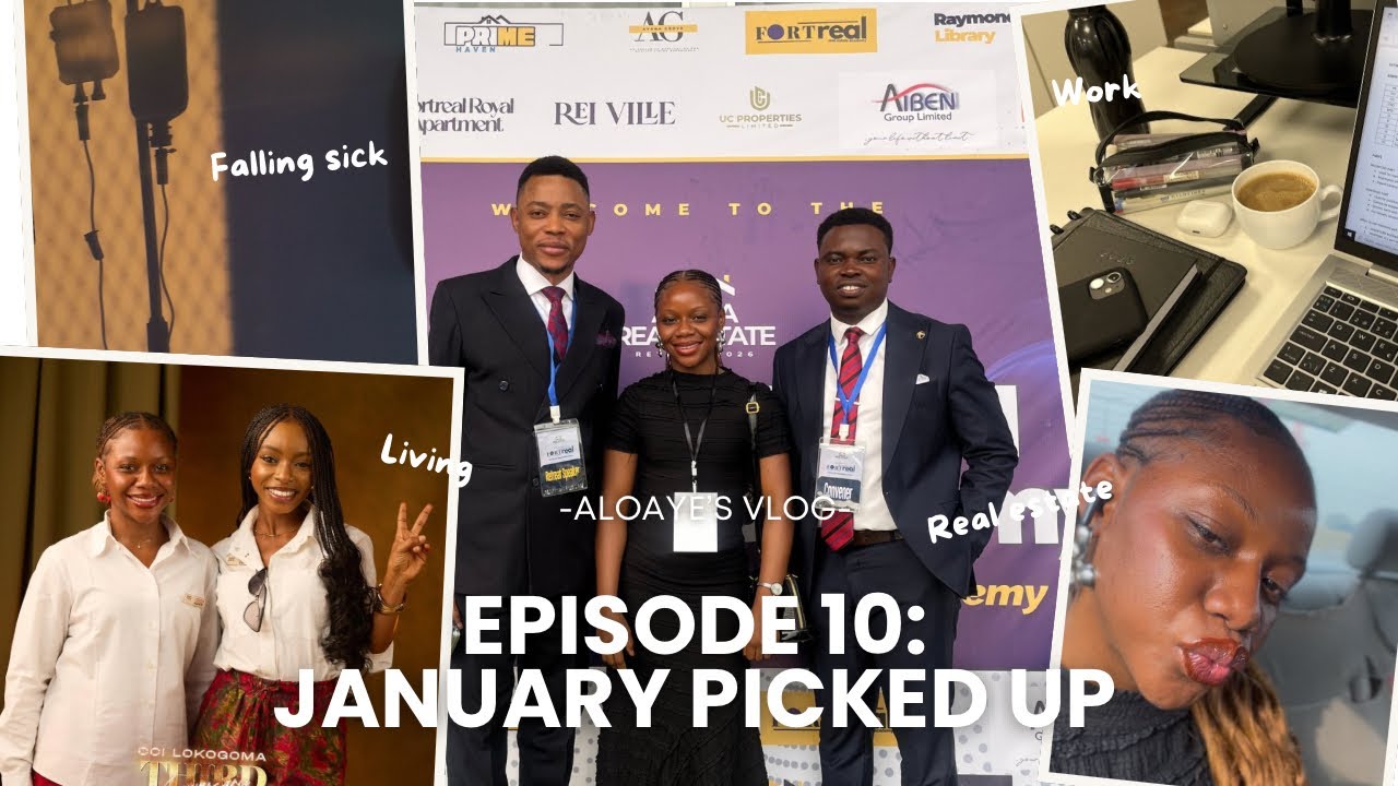  Real estate conference/ falling sick/ living