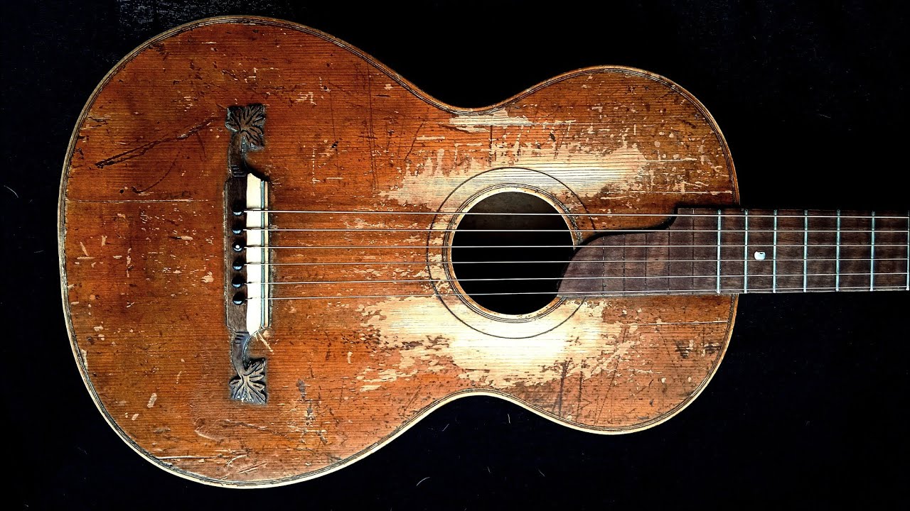Krbi's Guitar - Mojo hand blues/ Poor Boy Long way from home (Old parlor bottleneck
