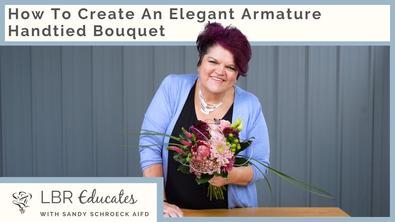 How To Create An Elegant Armature Handtied Bouquet