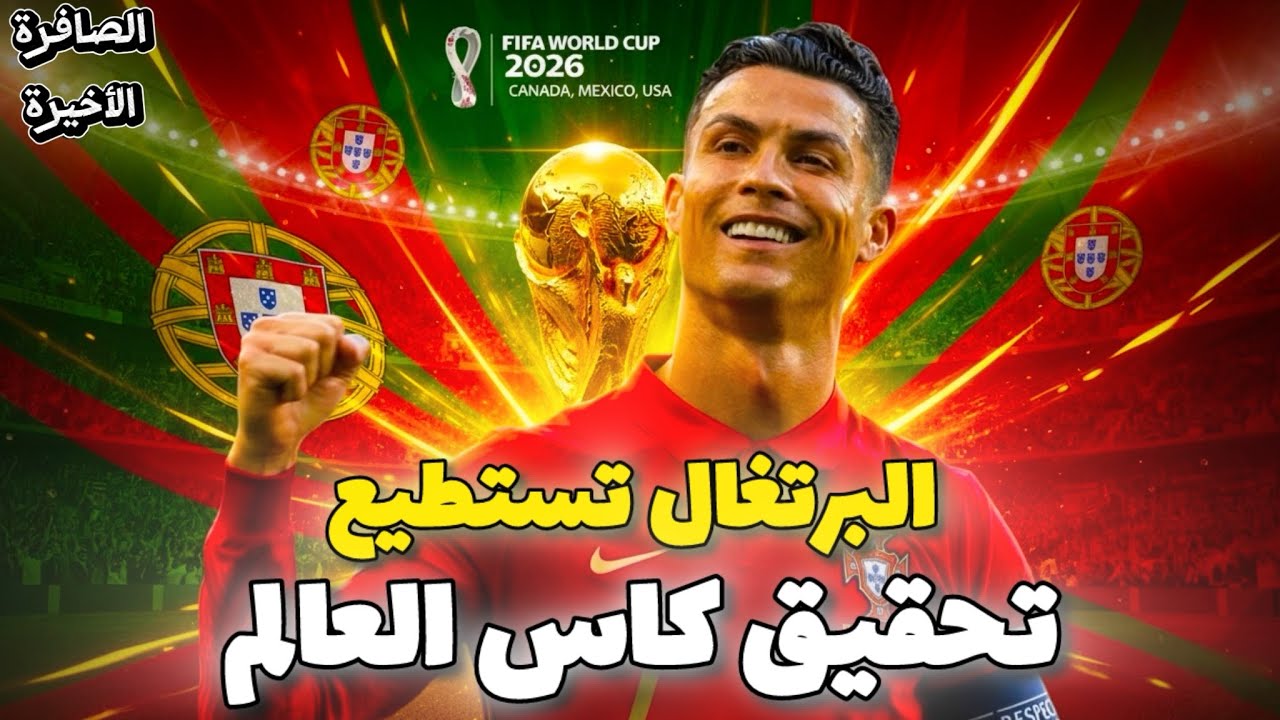 مشروع البرتغال لتحقيق كأس العالم 2026!ولماذا البرتغال مرشح لتحقيق كاس العالم🇵🇹