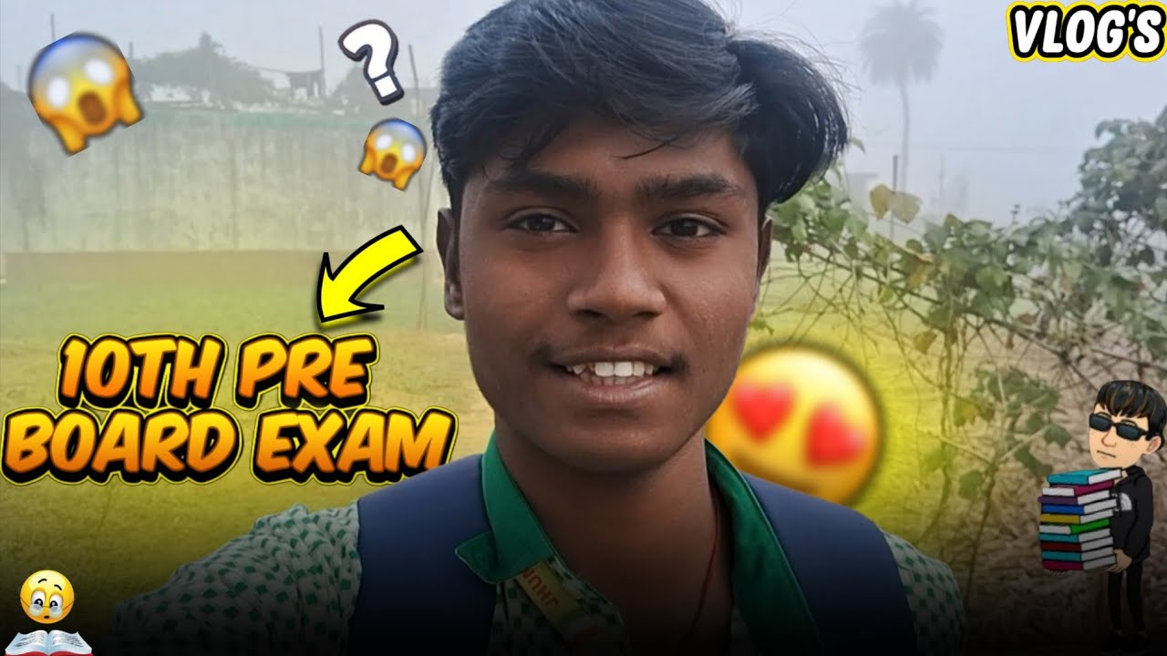 When I was going to give my 10th pre-board exam🤩 #vlog #10thclass #travelvlog #minivlog  #10th