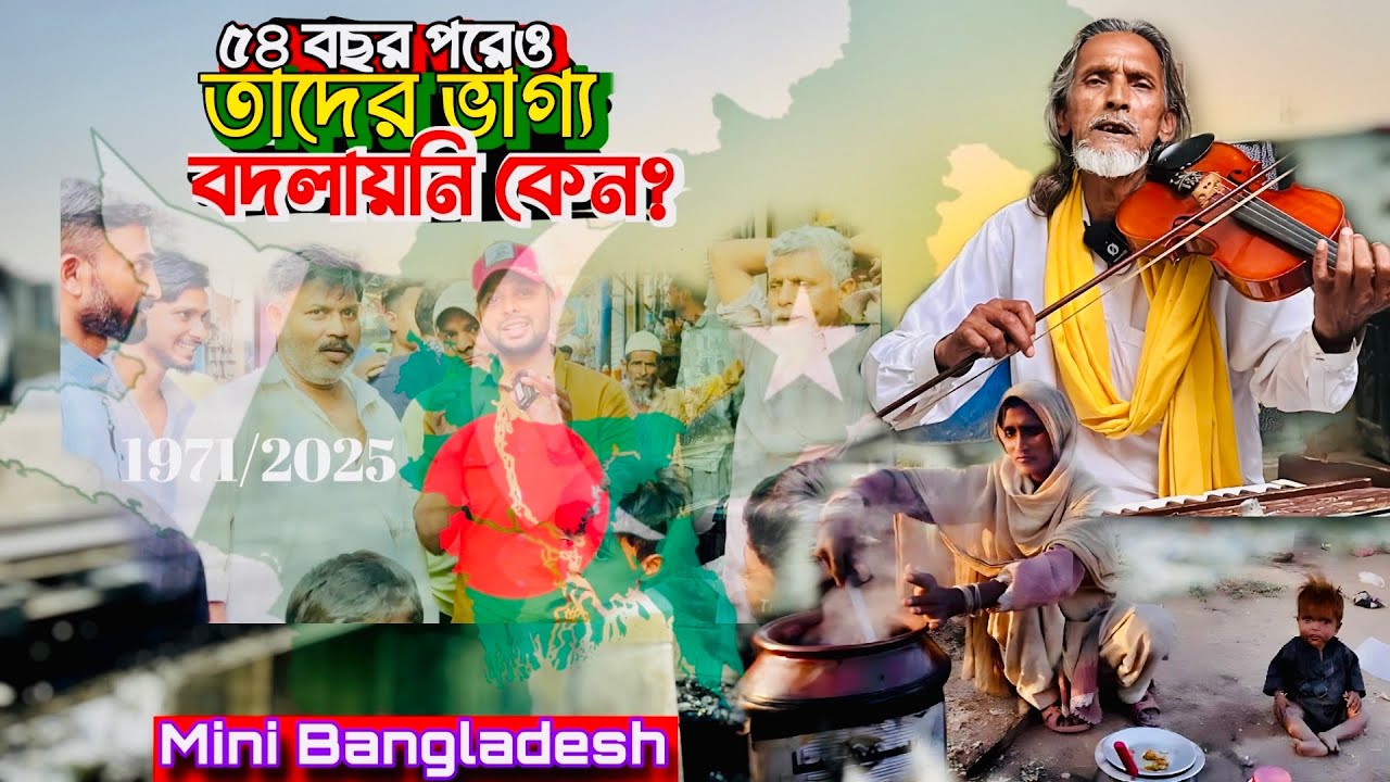পাকিস্তানি বাঙালিদের ভাগ্য বদলায়নি কেন । Mini Bangladesh 🇧🇩। Pakistani Bengali Community | 1971/2025