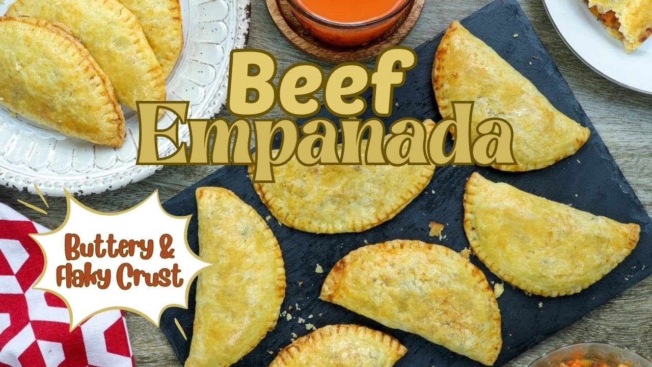 Filipino Beef Empanada | Super Flaky, Buttery Crust