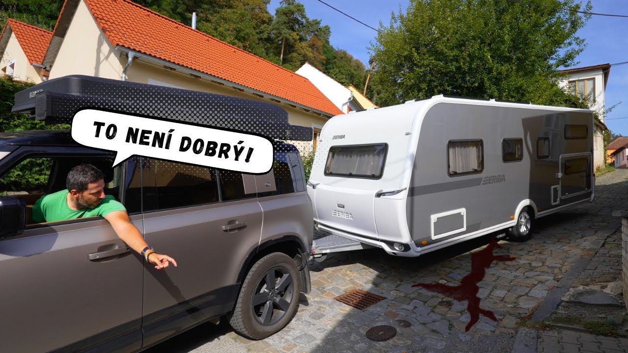 Kempovali jsme týden na parkovištích po Česku a takhle to dopadlo