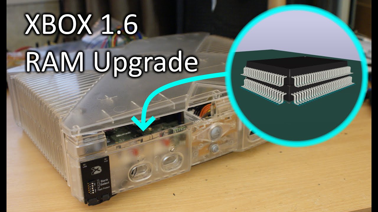 How I created the original Xbox v1.6 RAM upgrade