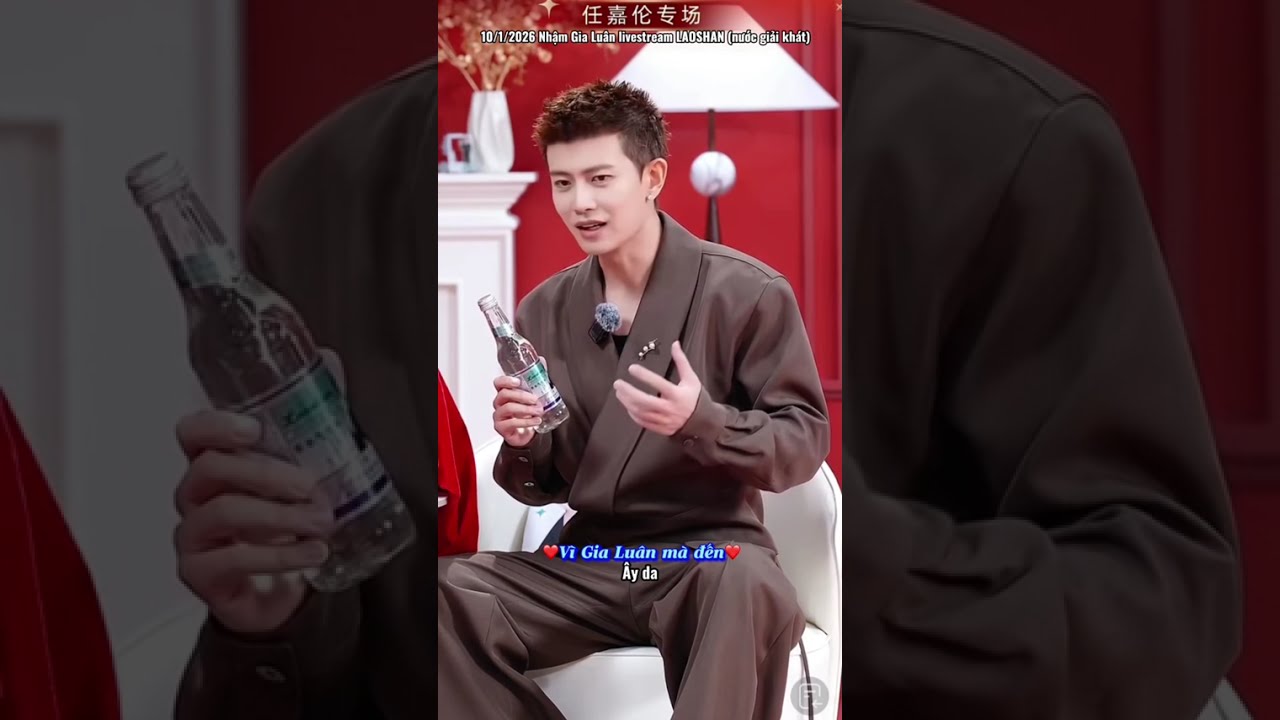 GIA LUÂN LIVESTREAM NƯỚC UỐNG LAOSHAN HƯƠNG VỊ QUÊ NHÀ 10/1/2026