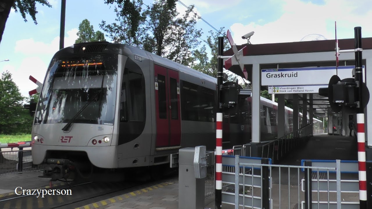 R-net RET Metro Schiedam - Alexander Rotterdam Lijn A in 2022