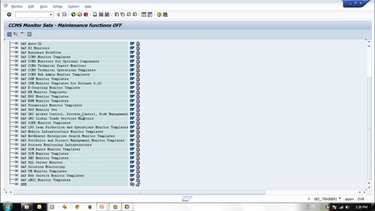 32 CCMS Alert Monitor