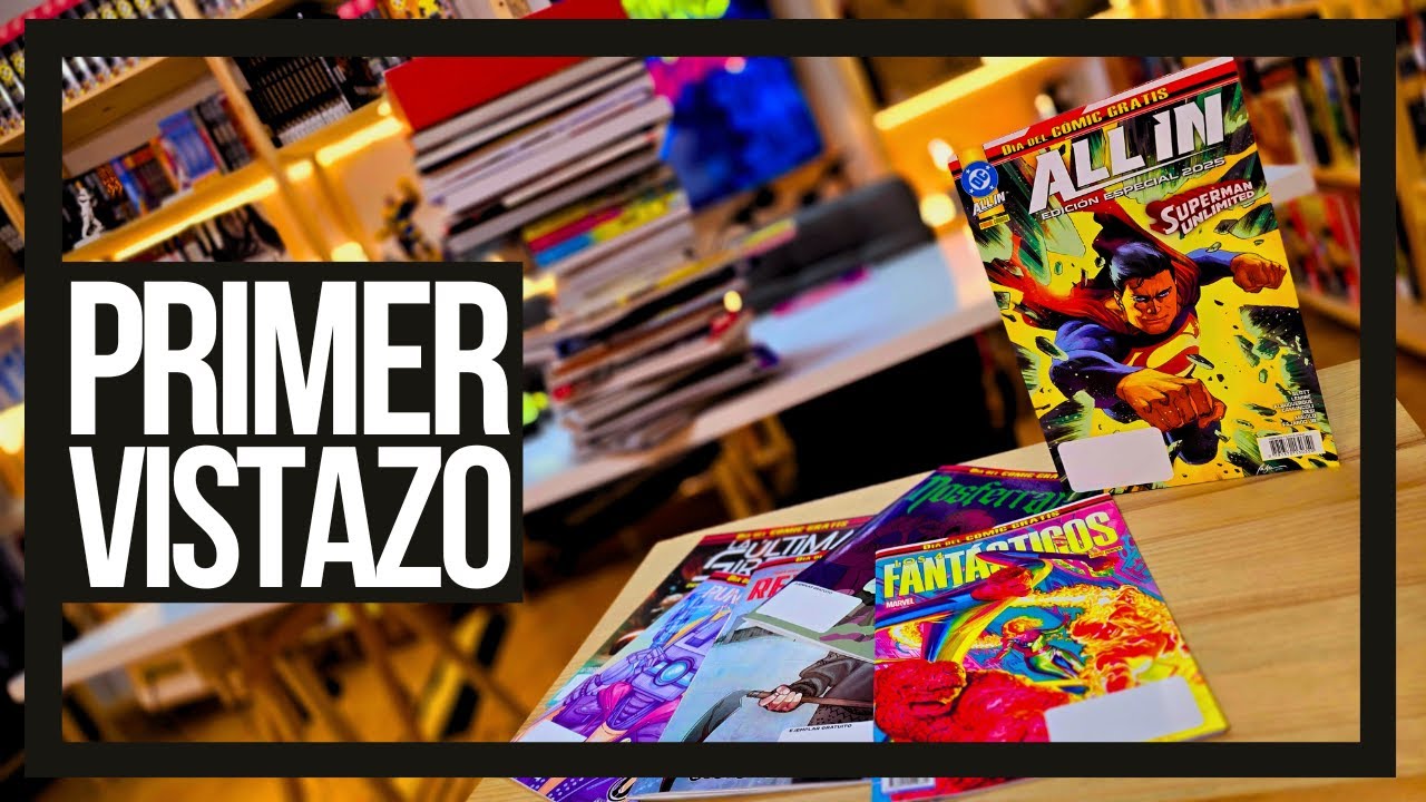 PRIMER VISTAZO May#2 | DÍA DEL CÓMIC GRATIS | Regalos y Sorteos | Grapas DC | Lobezno Pesadillas