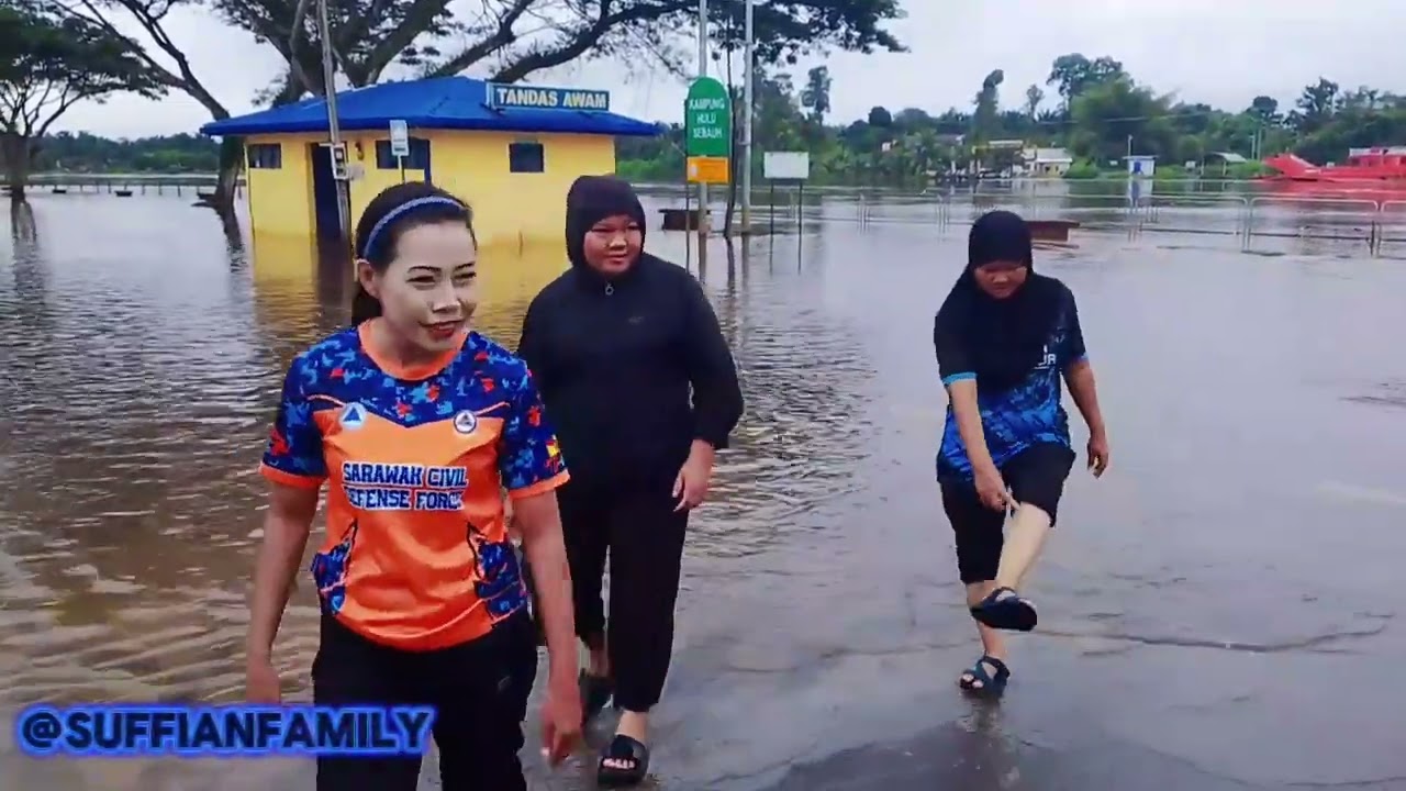 KEADAAN AIR DI KAWASAN SEBAUH ALHAMDULILLAH SURUT GAIS 