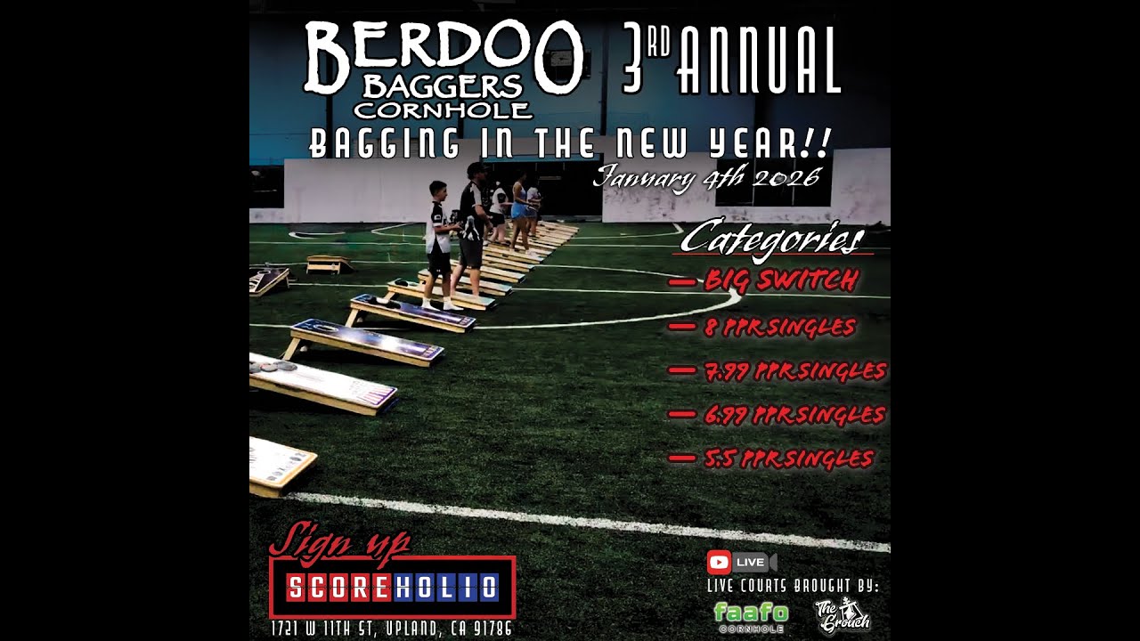 Berdoo's 3rd Annual Bagging In The New Year