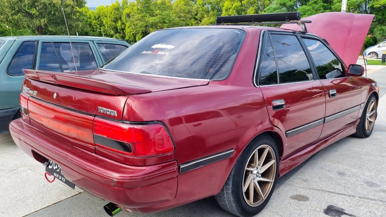 Toyota Corona Fully Modified🔥(1988) Short Review || BK Vlogs