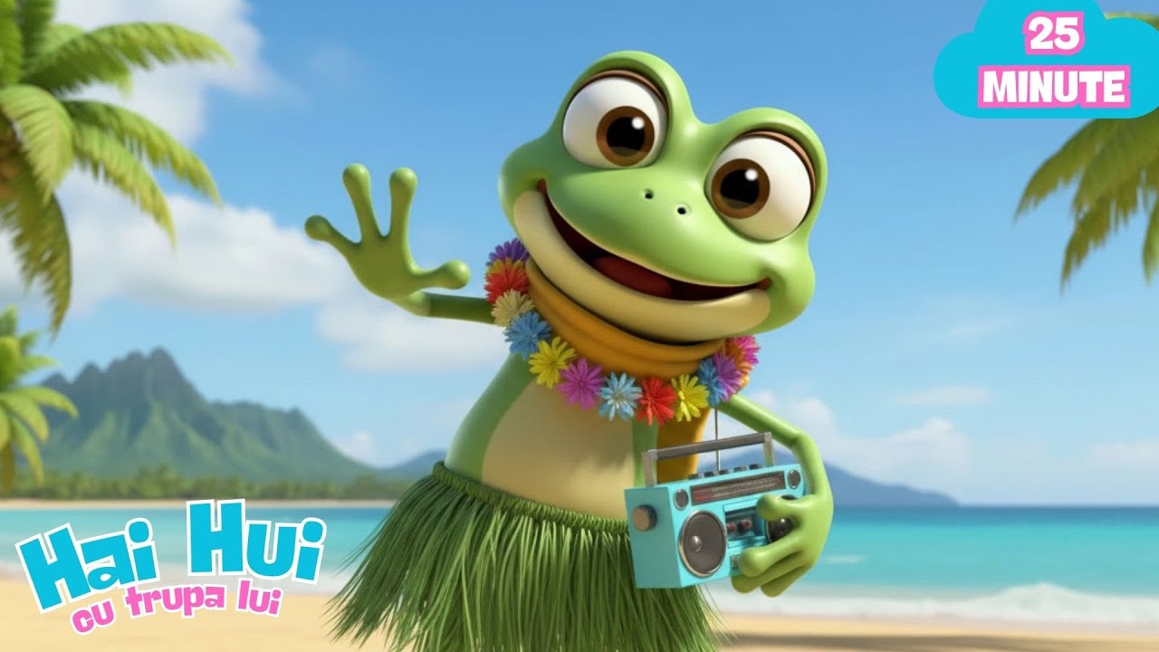 Să dansăm cu broscuța 🐸 Cântece de Dans pentru Copii