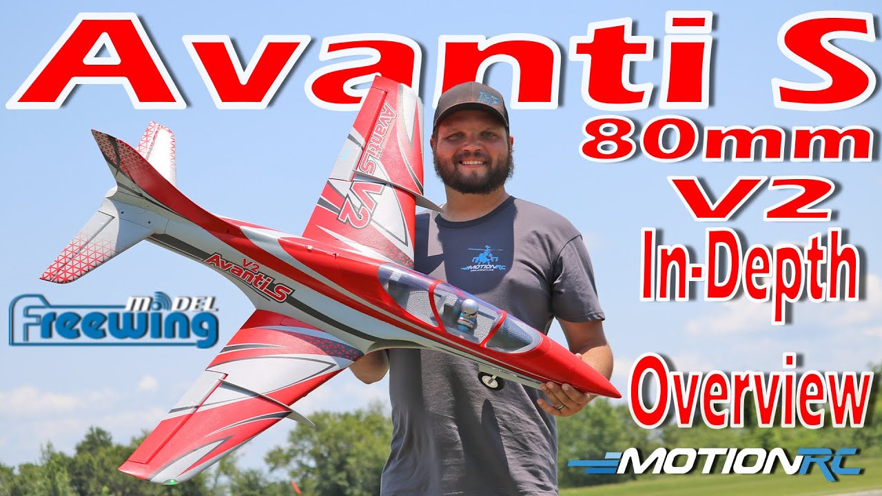 Freewing Avanti S V2 80mm EDF In-Depth Overview | Motion RC
