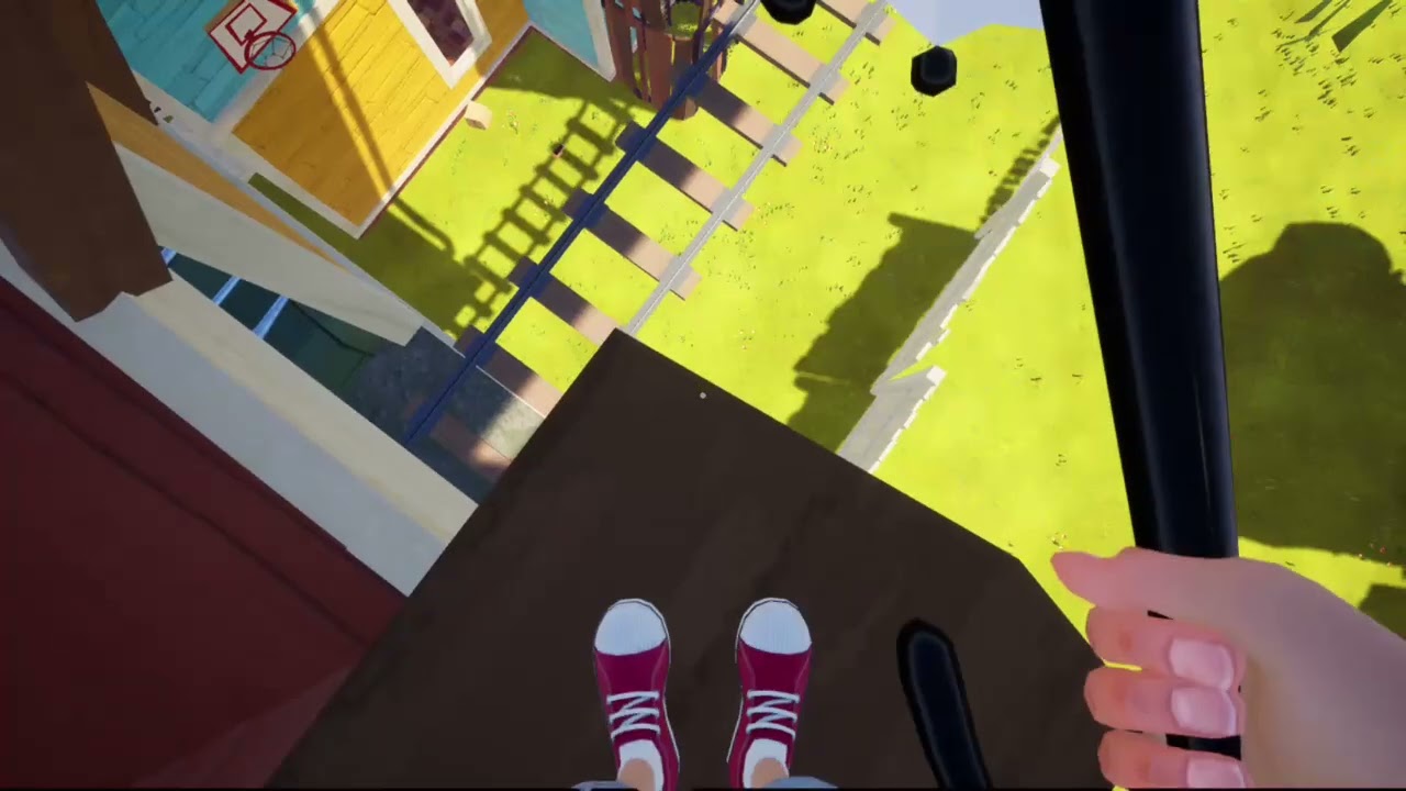 Hello neighbor act 3 part 4: Getting red wrench and unlocking double jump door