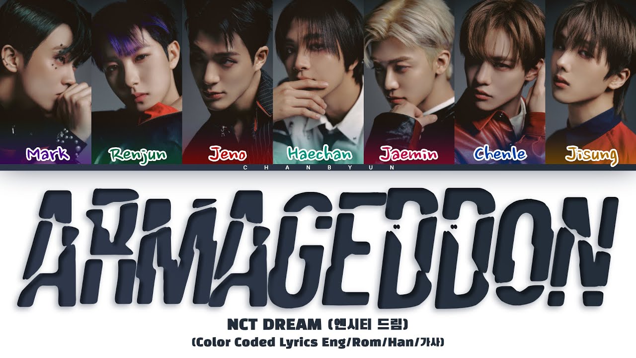 [AI COVER] NCT DREAM - Armageddon (aespa) (Color Coded Lyrics)