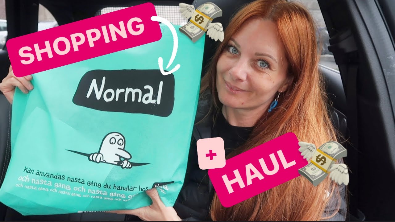 Haul och Spontan Shopping på Normal!
