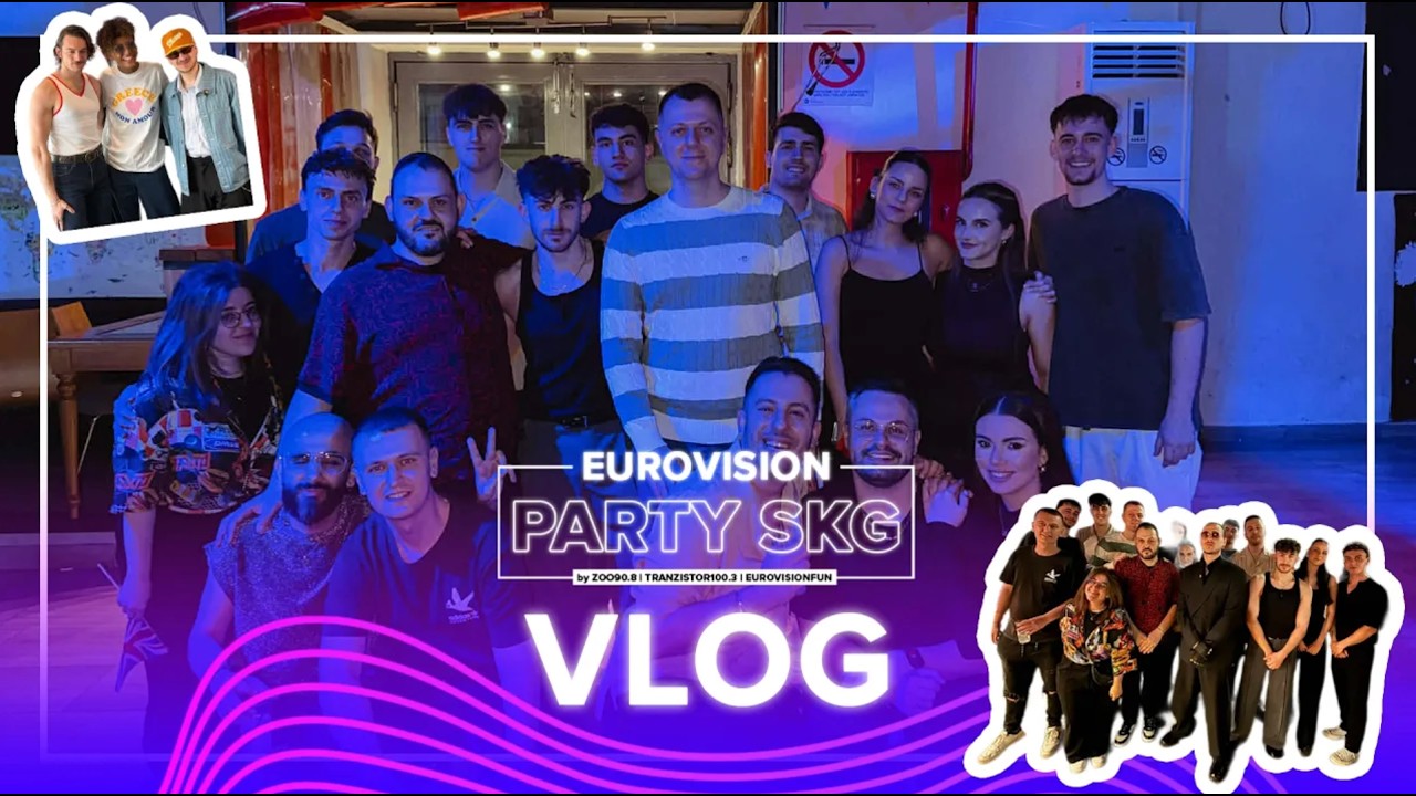 Eurovisionfun Vlog: Eurovision Party SKG 2026 | Eurovisionfun