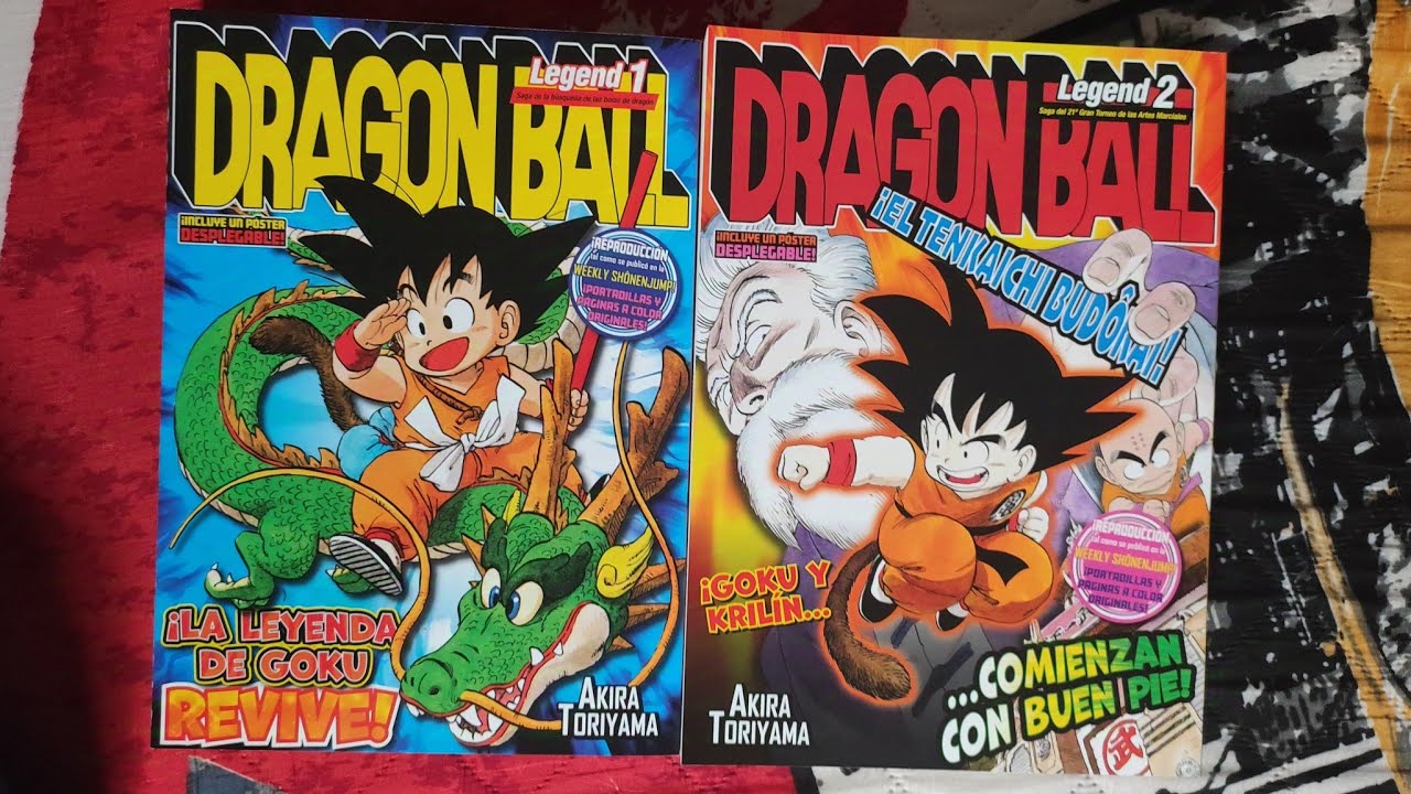 Dragon Ball Legend. Primer cofre de la nueva edición del manga