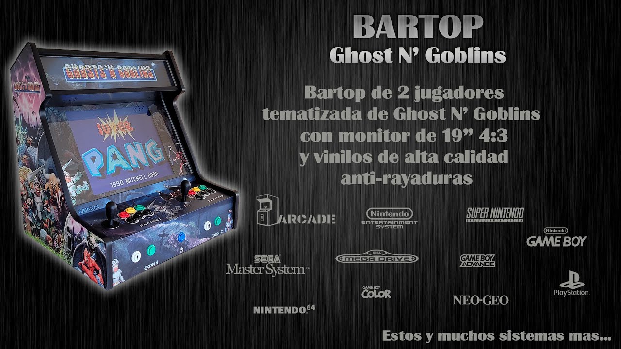 Ghost N Goblins bartop