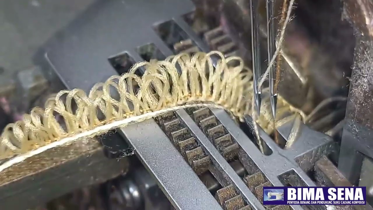 Seting anyaman jarum pertama tidak nyangkut ( Belajar servis eps 3)