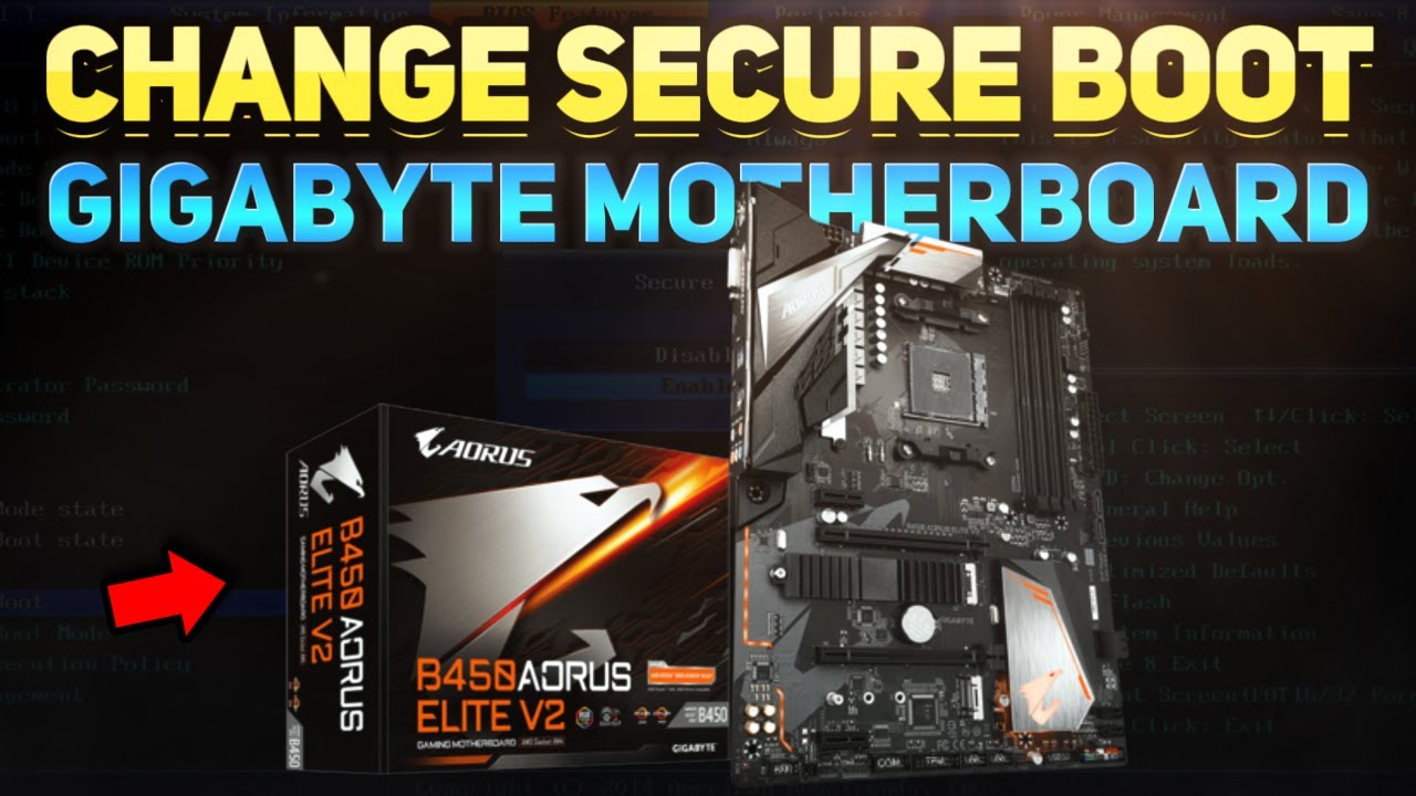 Как включить или отключить безопасную загрузку Gigabyte Bios (руководство)