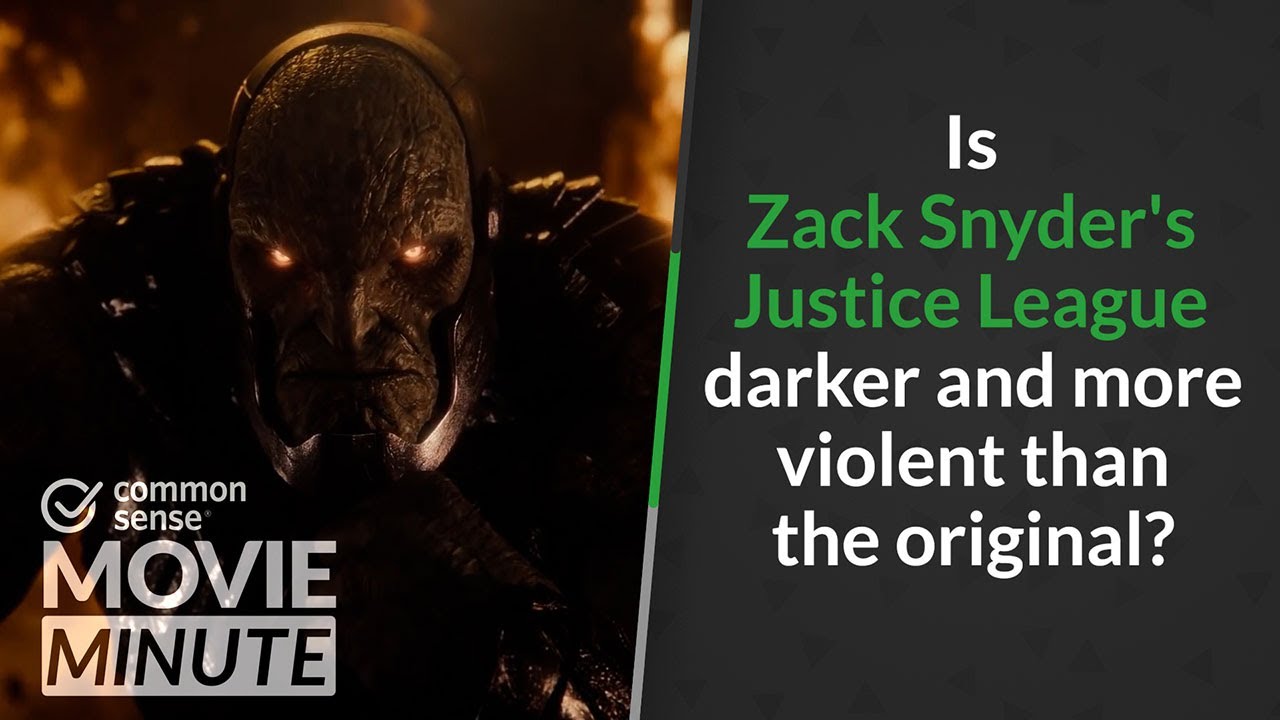 Is Zack Snyder's Justice League more violent than the original? | Common Sense Movie Minute