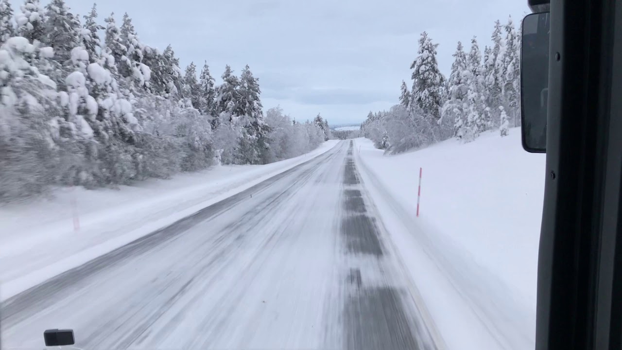 Road Trip Lapland in Winter, Finland [HD] - Enontekiö to Kittilä