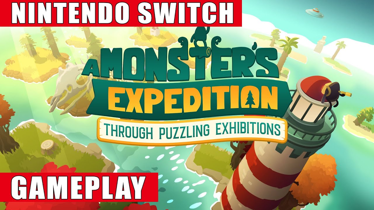 A Monster's Expedition Nintendo Switch Gameplay