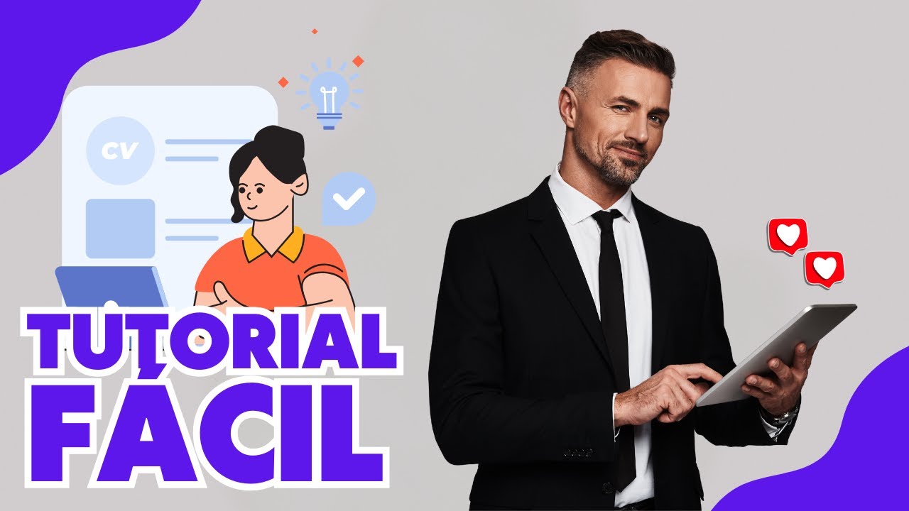 Cómo hacer una hoja de vida/Curriculum CV en CANVA 📖💻