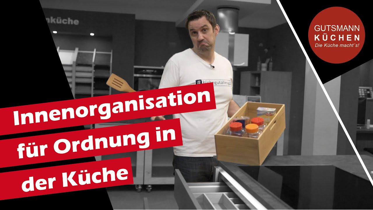 Alles in Ordnung in der Küche - speziell in der Schublade und im Auszug