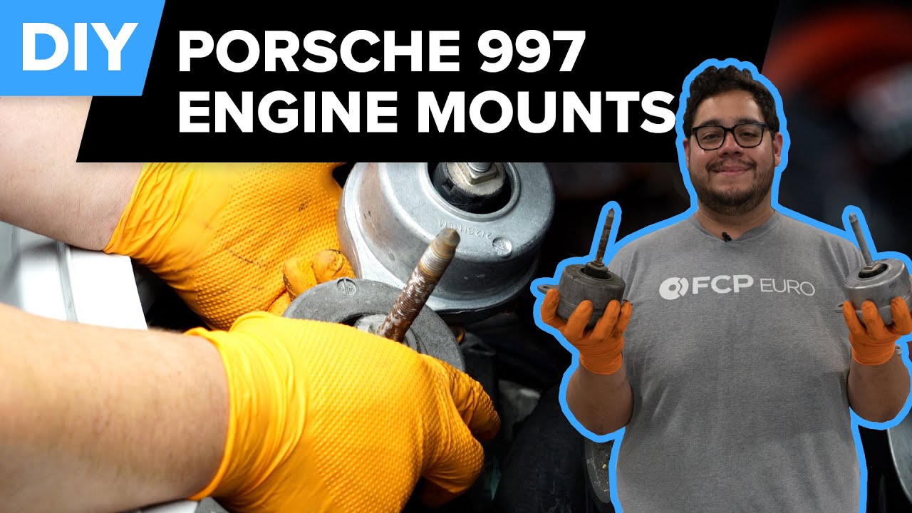 Porsche 997 Engine Mount Replacement DIY (2005-2008 Porsche Carrera, S, 4, 4S)