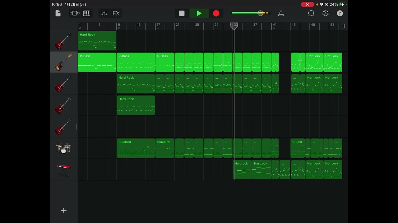 【garage band】作曲ってマジで良い暇つぶしになるよな#garageband #作曲 